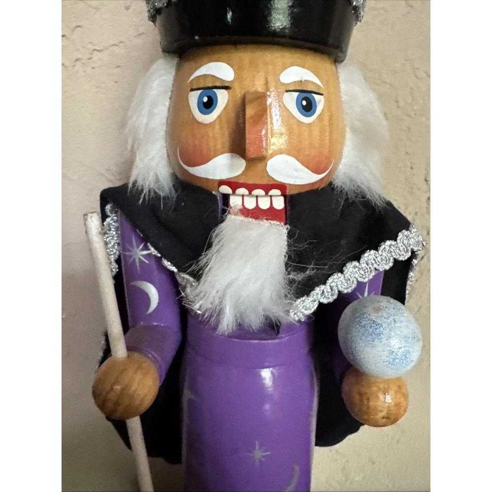Nutcracker‎ Wizard 14.5 Inches Limited Edition  2010 With Crystal Ball